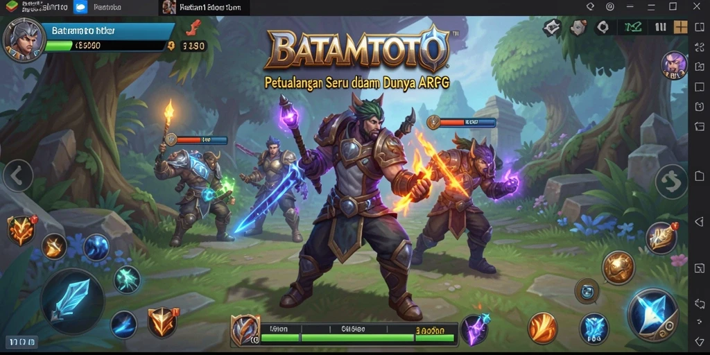 Tampilkan aksi epic dalam gameplay ARPG BATAMTOTO.