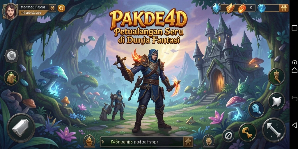 Tampilan gameplay <strong>PAKDE4D</strong> dengan petualangan yang seru dan menegangkan.