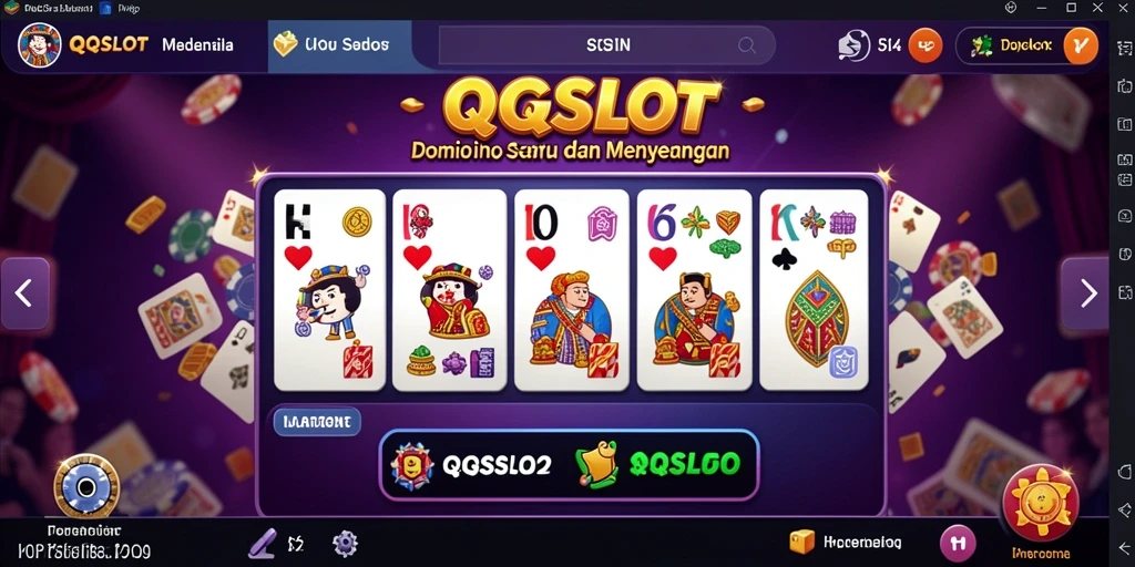 Tampilan menarik dari gameplay QQSLOT yang seru dan kompetitif.