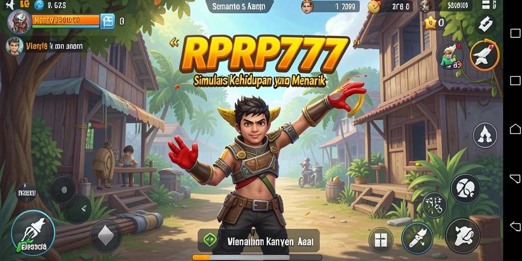 Tampilan gameplay menarik dalam RPRP777 dengan interaksi mendalam.